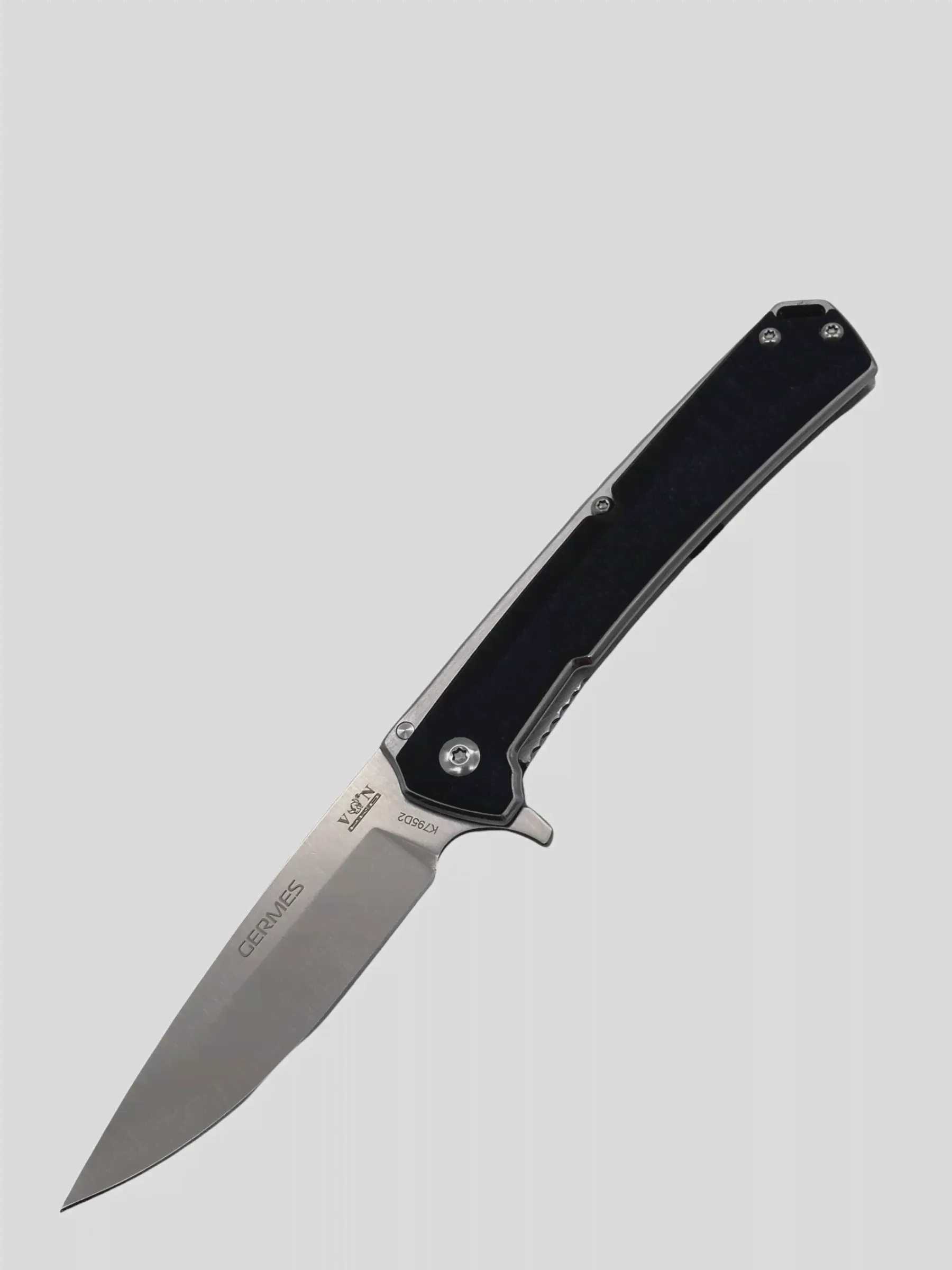 🛍 Нож "Germes" складной туристический, сталь D2, замок Liner Lock, рукоять G10 (VN Pro K795D2)