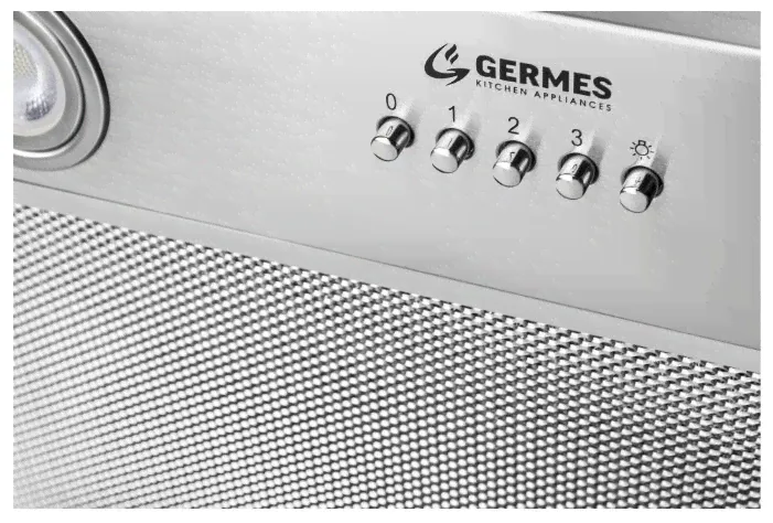 Встраиваемая вытяжка GERMES Pula 60 нержавеющая сталь-2