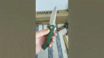 Нож Anubis k461 от Viking Nordway pro, Форма Клинка Гарпун) Столько ножей.... Хожу С Бюджетным))